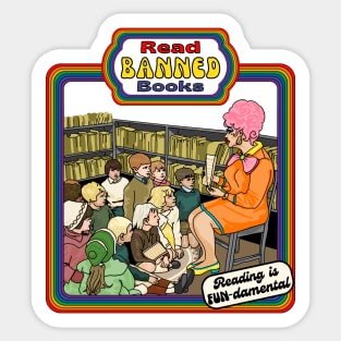 Read Banned Books Sticker